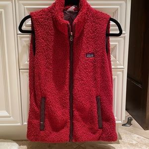 Reversible teddy Patagonia vest